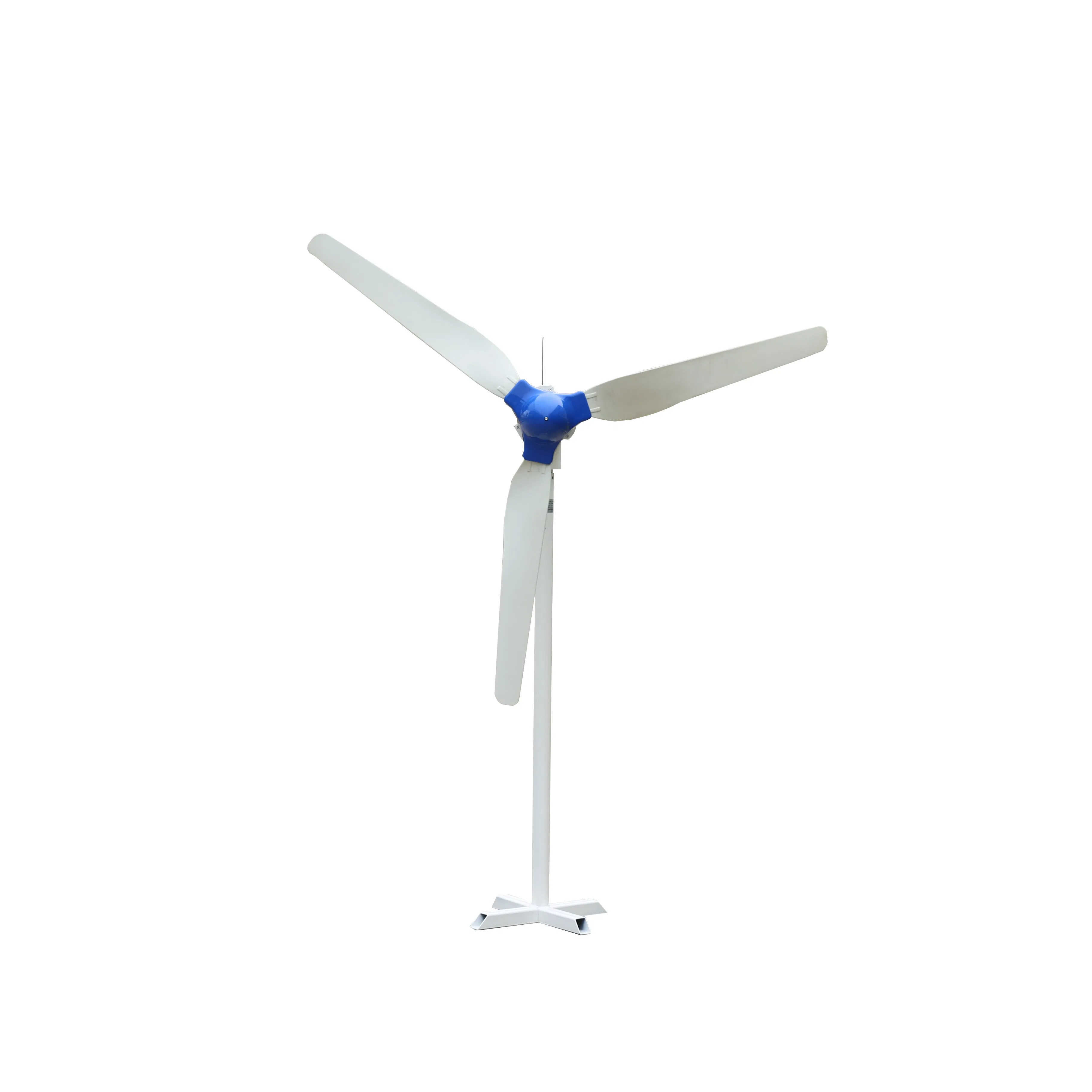 Supplier FD-series three-blade compact horizontal-axis wind turbine on a white background